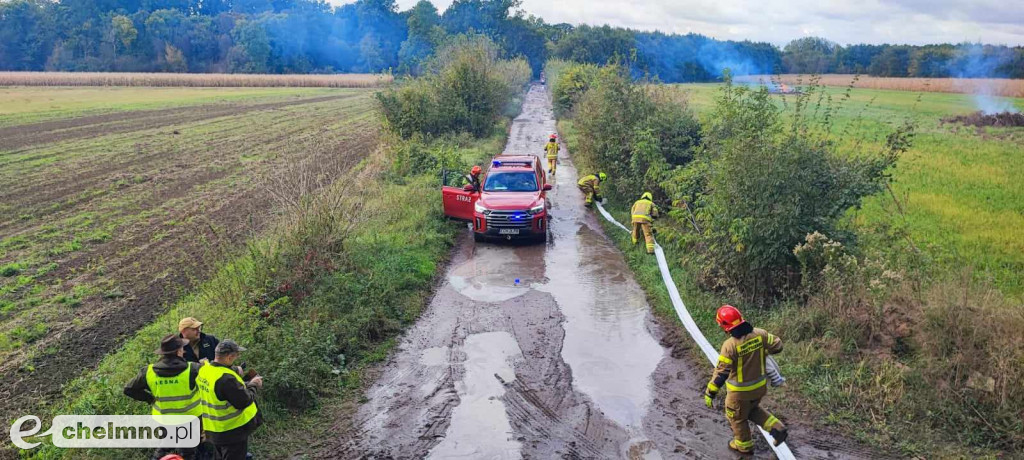 Ćwiczenia doskonalące jednostek OSP z terenu powiatu chełmińskiego