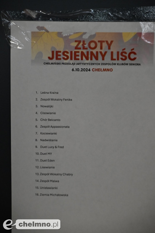 Wspaniale bawili się uczestnicy Chełmińskich Spotkań Klubów Seniora