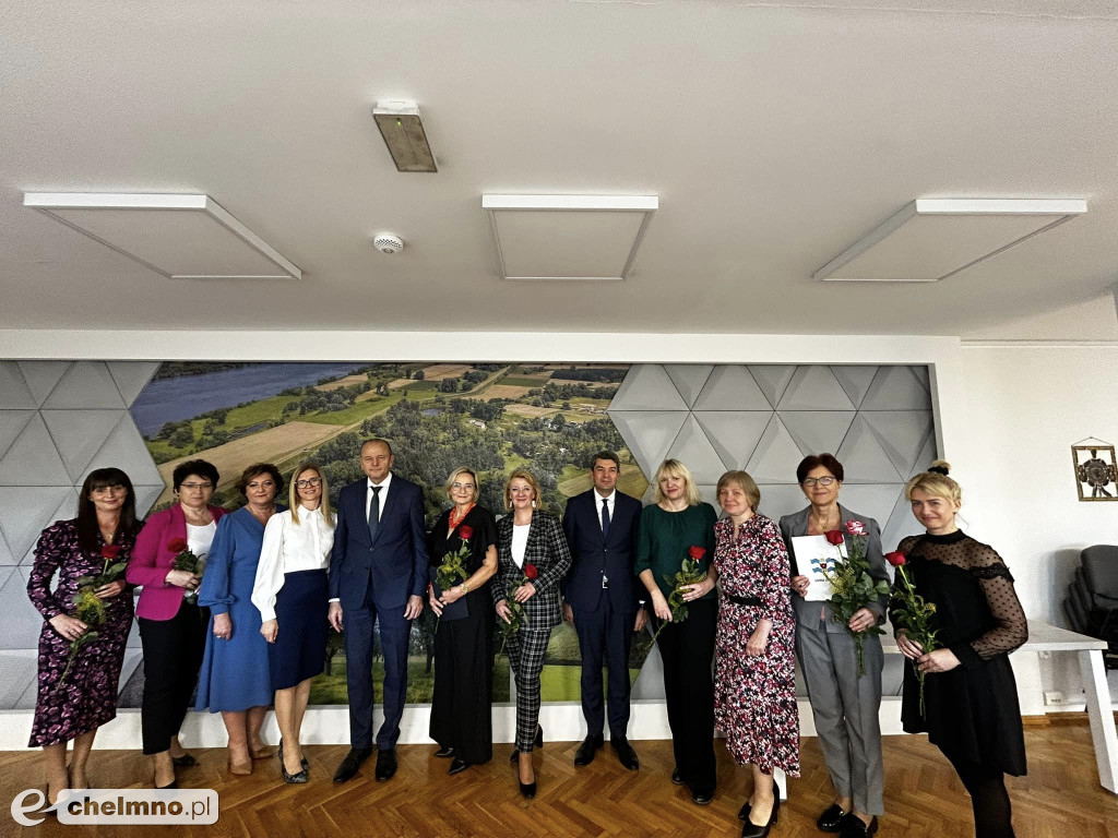 Wyróżnienia Gminy Chełmno dla najlepszych pracowników oświaty