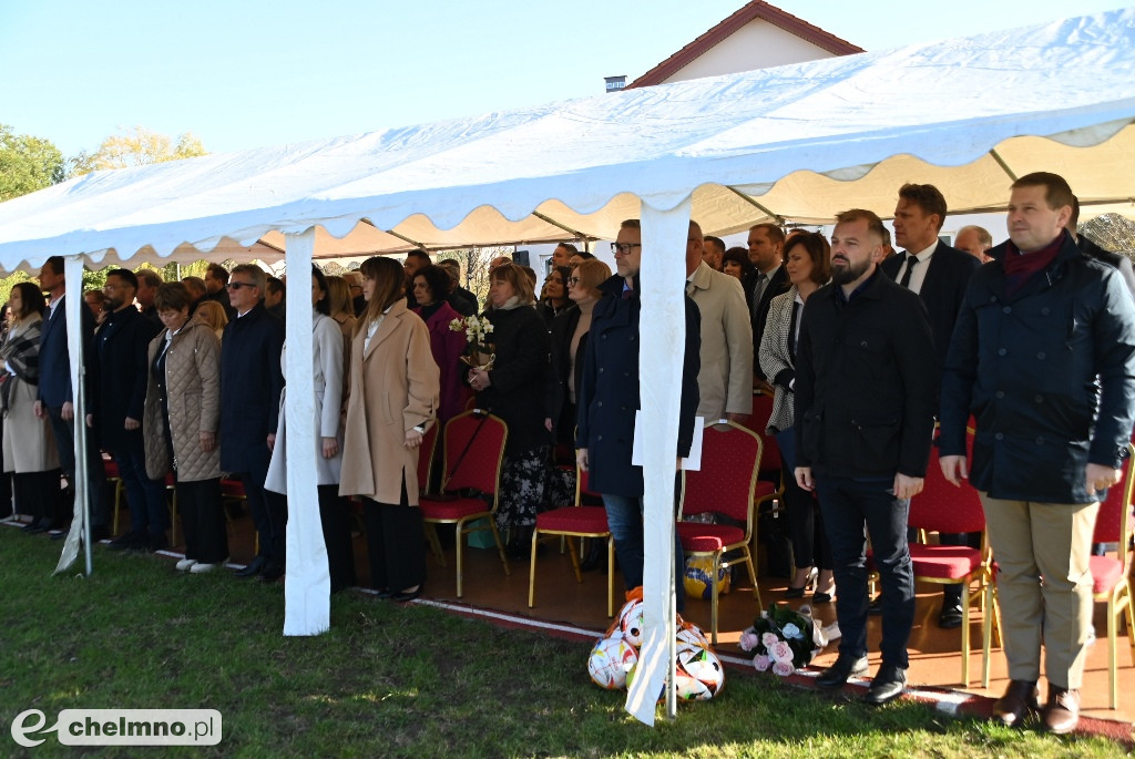 Uroczystość nadania im. Jana Kensika obiektowi sportowemu w ZS CKZ w Grubnie