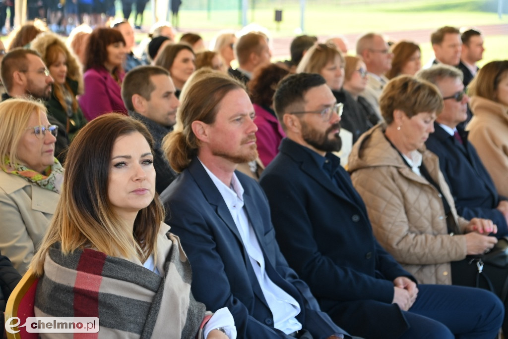 Uroczystość nadania im. Jana Kensika obiektowi sportowemu w ZS CKZ w Grubnie