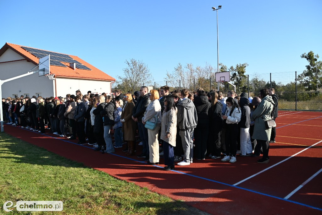 Uroczystość nadania im. Jana Kensika obiektowi sportowemu w ZS CKZ w Grubnie