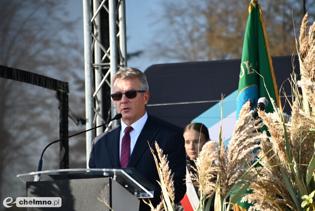 Uroczystość nadania im. Jana Kensika obiektowi sportowemu w ZS CKZ w Grubnie