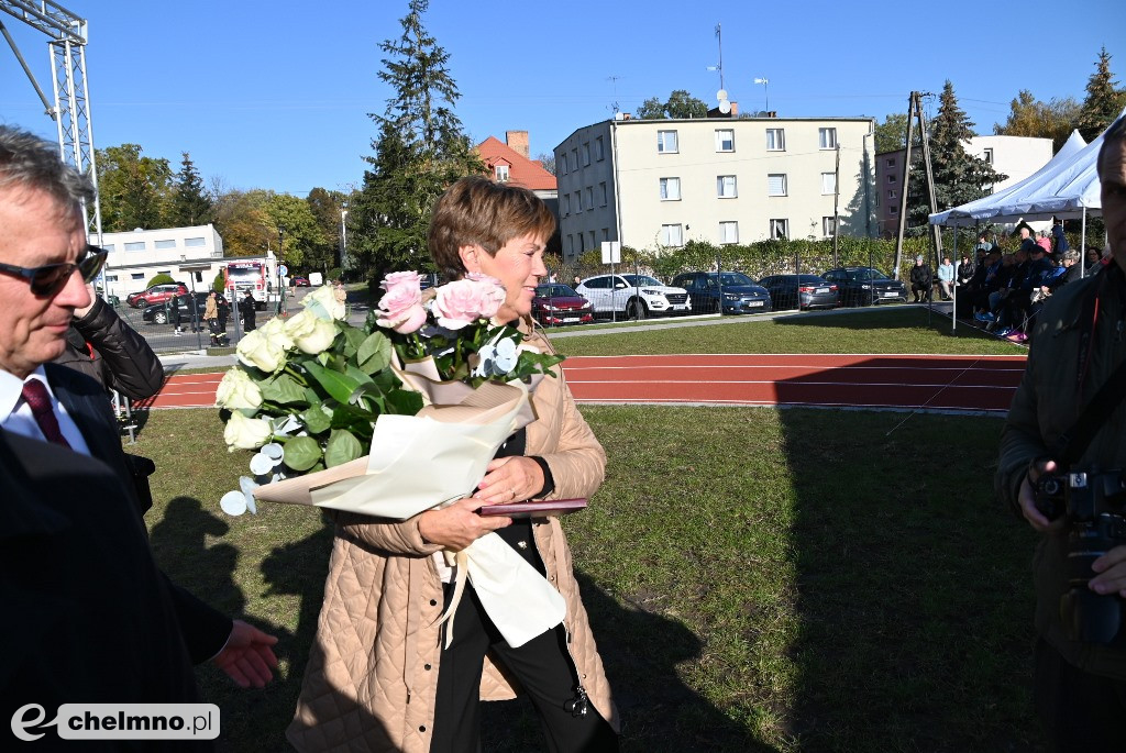 Uroczystość nadania im. Jana Kensika obiektowi sportowemu w ZS CKZ w Grubnie