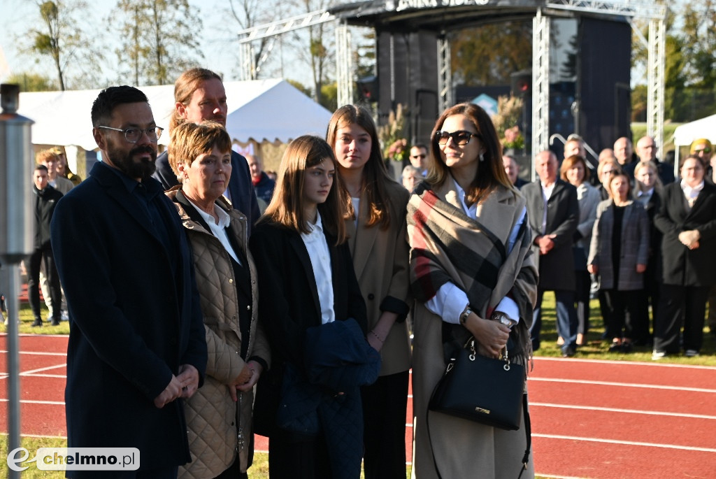 Uroczystość nadania im. Jana Kensika obiektowi sportowemu w ZS CKZ w Grubnie