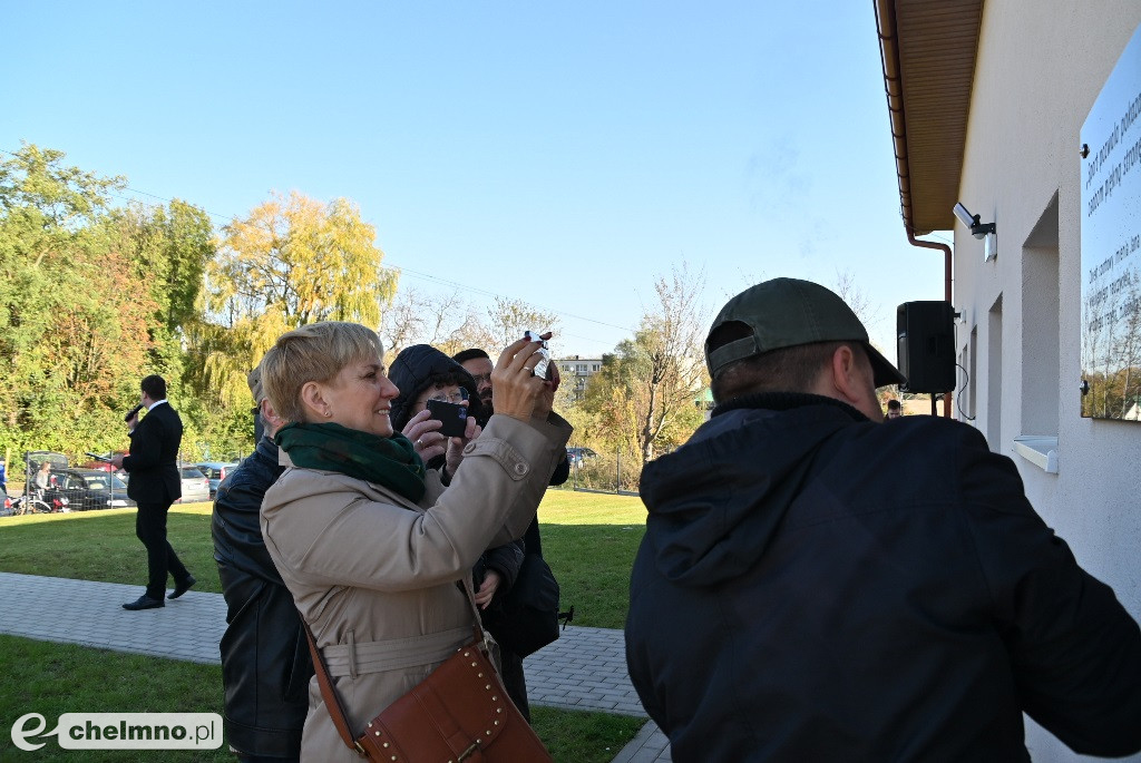 Uroczystość nadania im. Jana Kensika obiektowi sportowemu w ZS CKZ w Grubnie