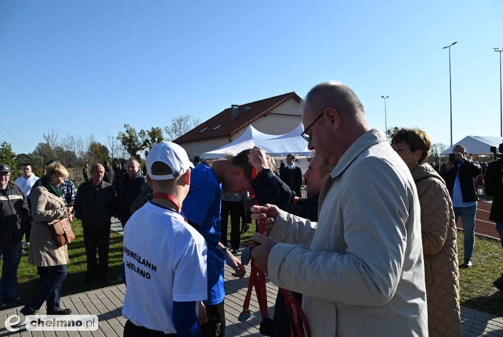 Uroczystość nadania im. Jana Kensika obiektowi sportowemu w ZS CKZ w Grubnie