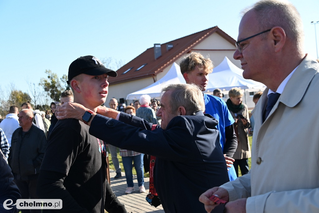 Uroczystość nadania im. Jana Kensika obiektowi sportowemu w ZS CKZ w Grubnie