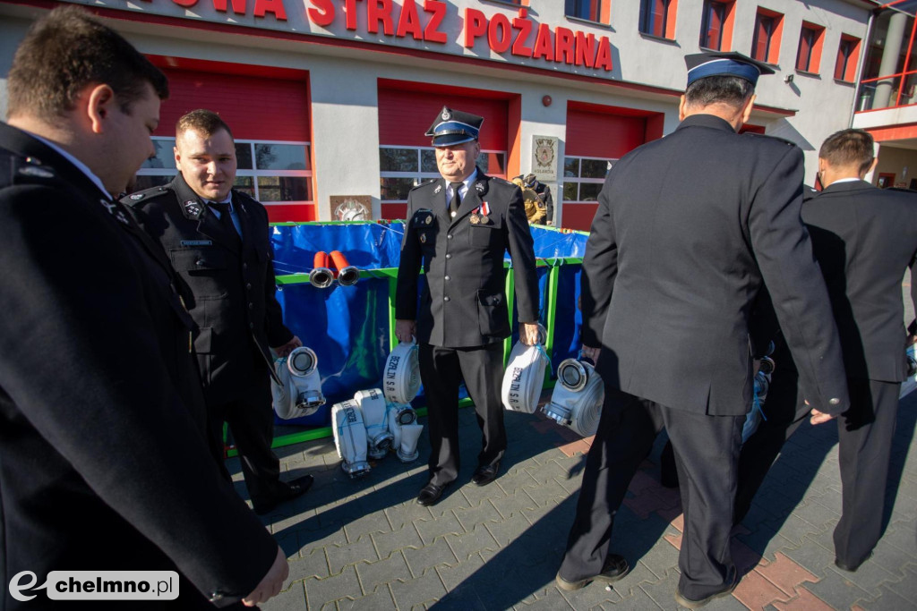Salutaris z pomocą - przekazanie nowego sprzętu strażackiego