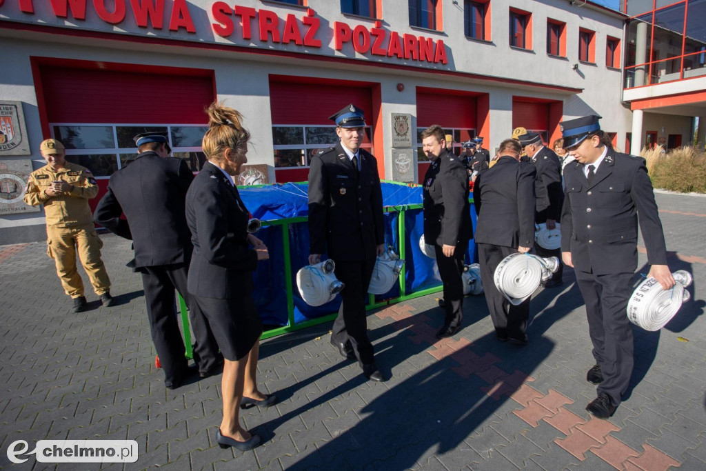 Salutaris z pomocą - przekazanie nowego sprzętu strażackiego