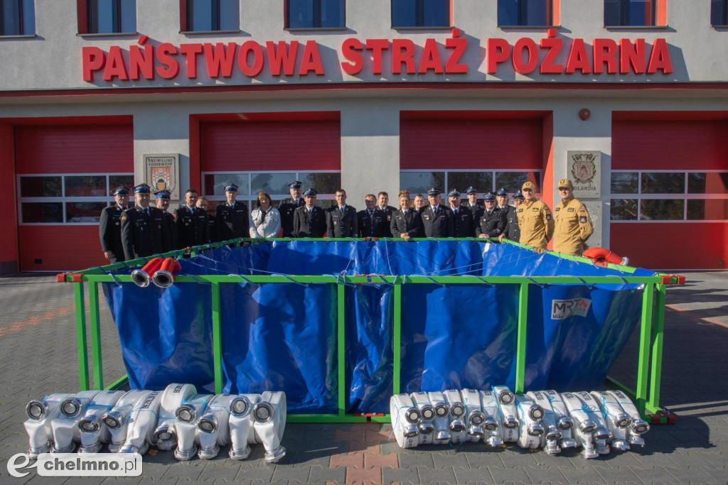 Salutaris z pomocą - przekazanie nowego sprzętu strażackiego