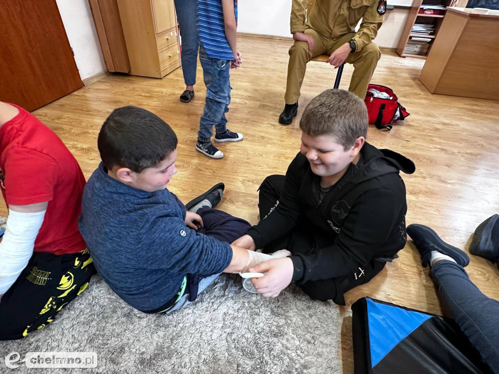 Zajęcia z pierwszej pomocy w Specjalnym Ośrodku Szkolno-Wychowawczym