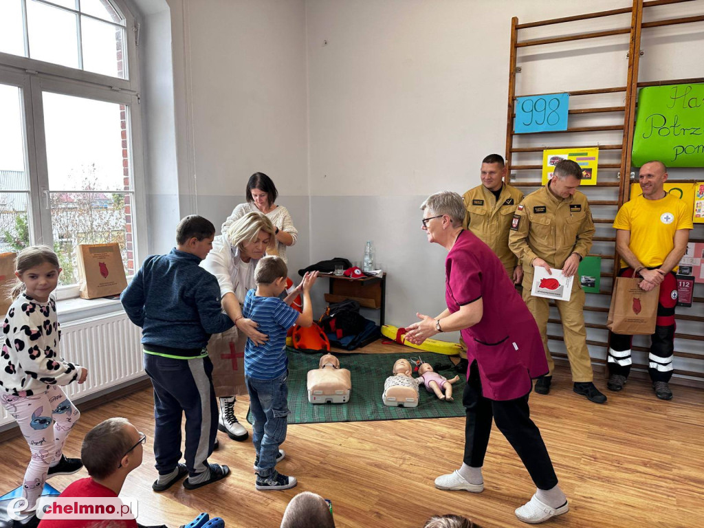 Zajęcia z pierwszej pomocy w Specjalnym Ośrodku Szkolno-Wychowawczym