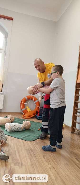 Zajęcia z pierwszej pomocy w Specjalnym Ośrodku Szkolno-Wychowawczym