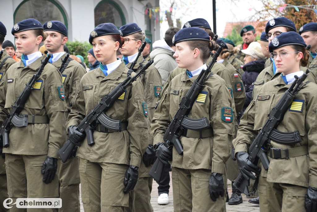Uroczyste obchody Święta Niepodległości w Chełmnie