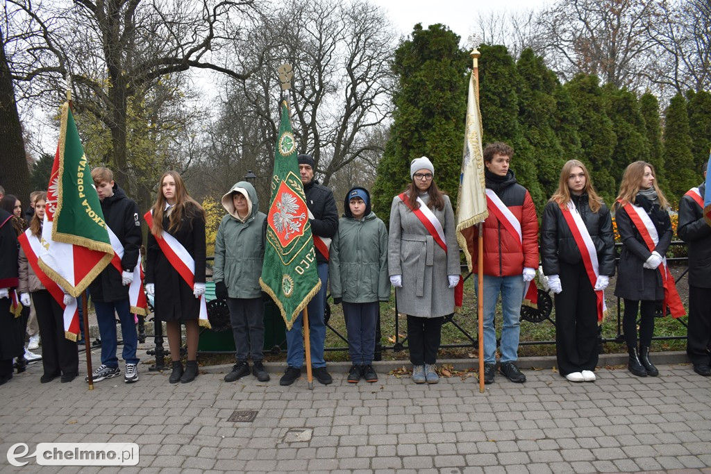 Uroczyste obchody Święta Niepodległości w Chełmnie