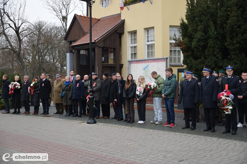 Uroczyste obchody Święta Niepodległości w Chełmnie