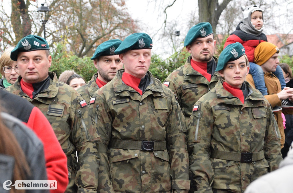 Uroczyste obchody Święta Niepodległości w Chełmnie