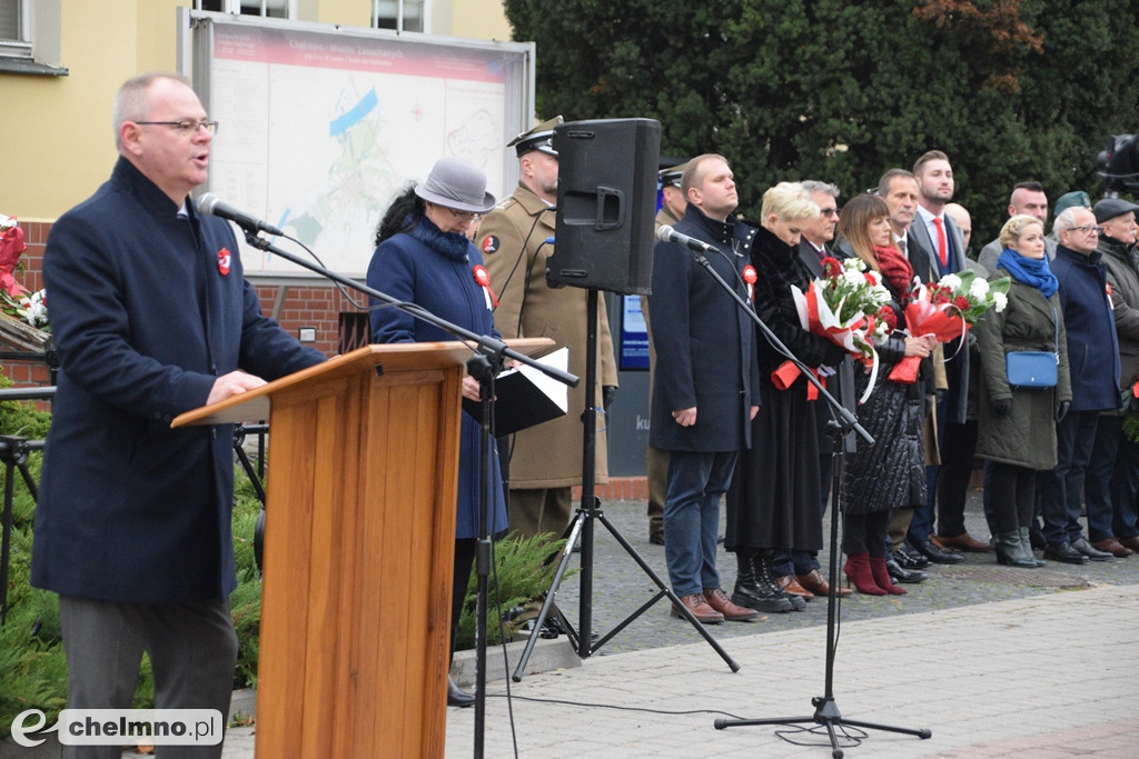 Uroczyste obchody Święta Niepodległości w Chełmnie