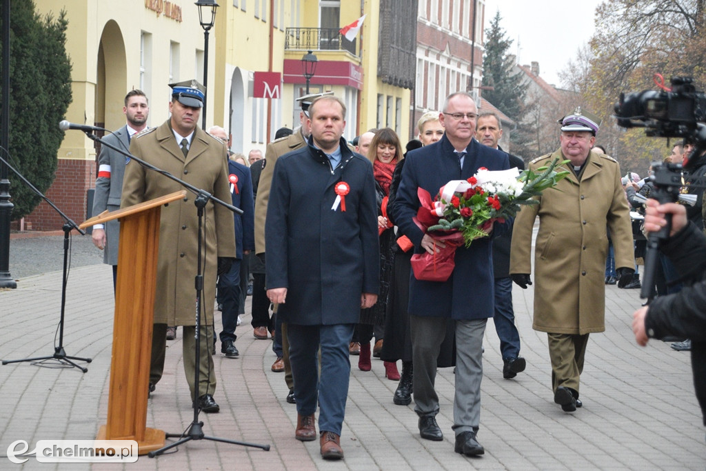 Uroczyste obchody Święta Niepodległości w Chełmnie