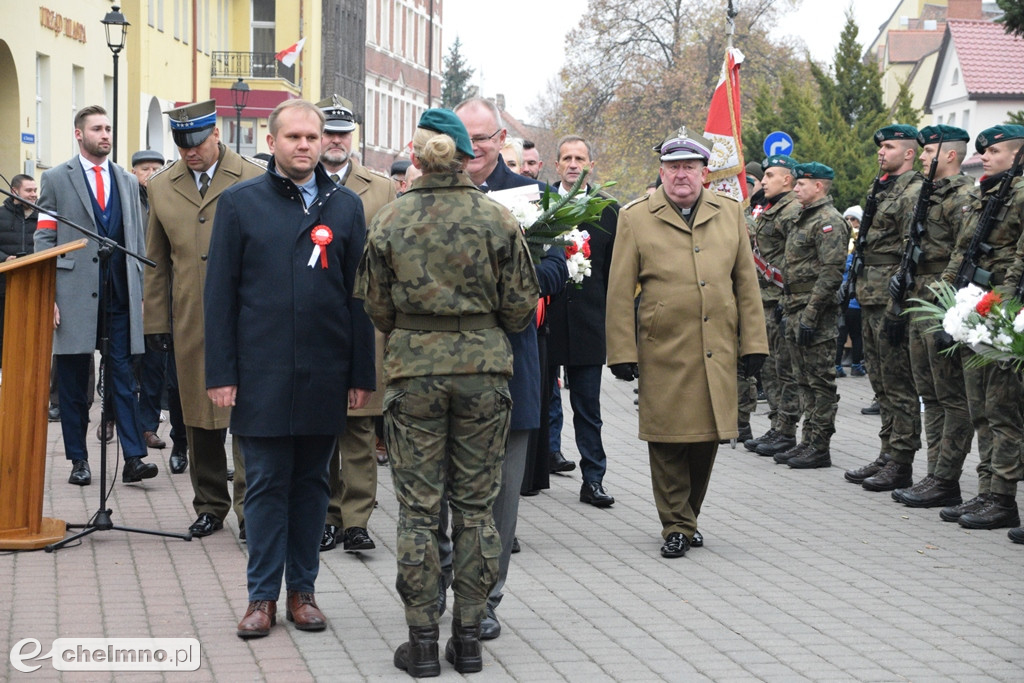 Uroczyste obchody Święta Niepodległości w Chełmnie