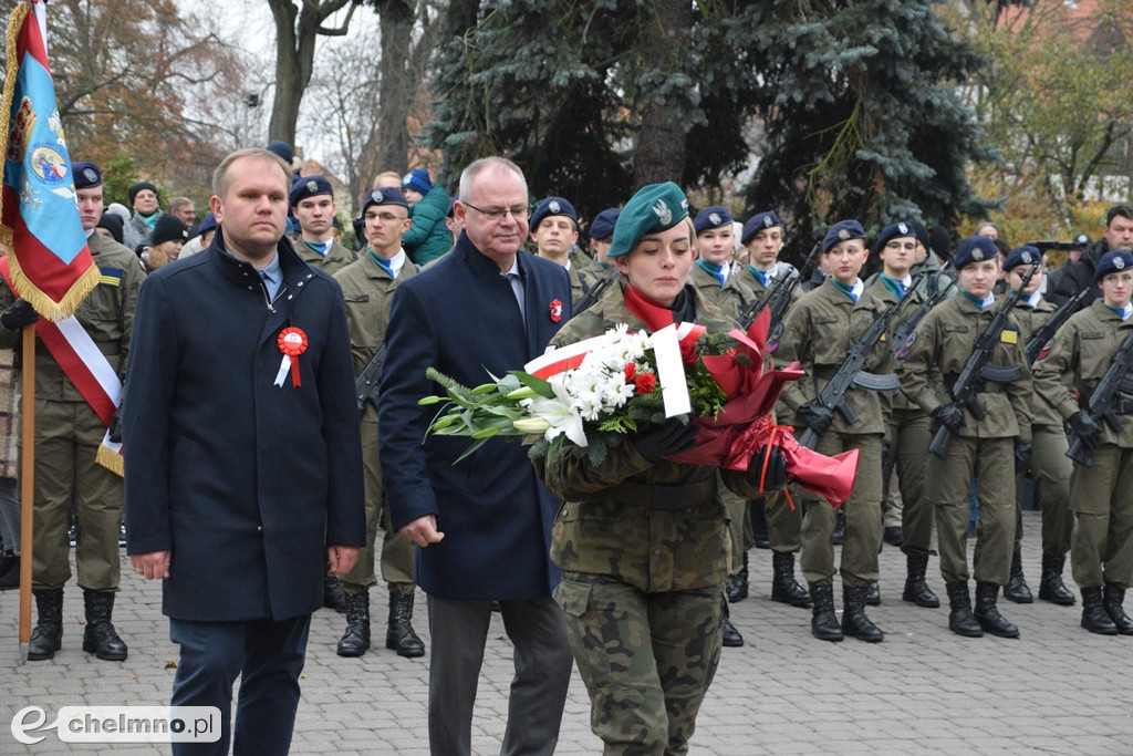 Uroczyste obchody Święta Niepodległości w Chełmnie