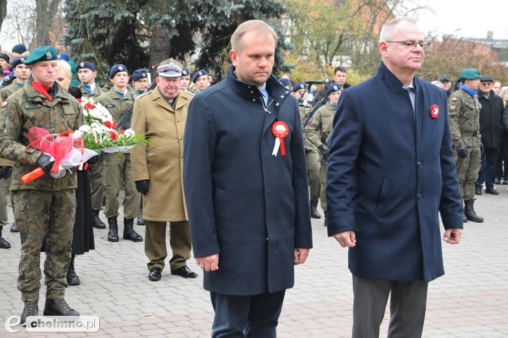 Uroczyste obchody Święta Niepodległości w Chełmnie