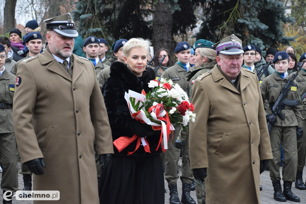 Uroczyste obchody Święta Niepodległości w Chełmnie