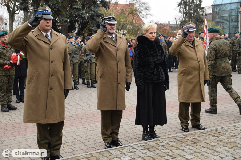 Uroczyste obchody Święta Niepodległości w Chełmnie