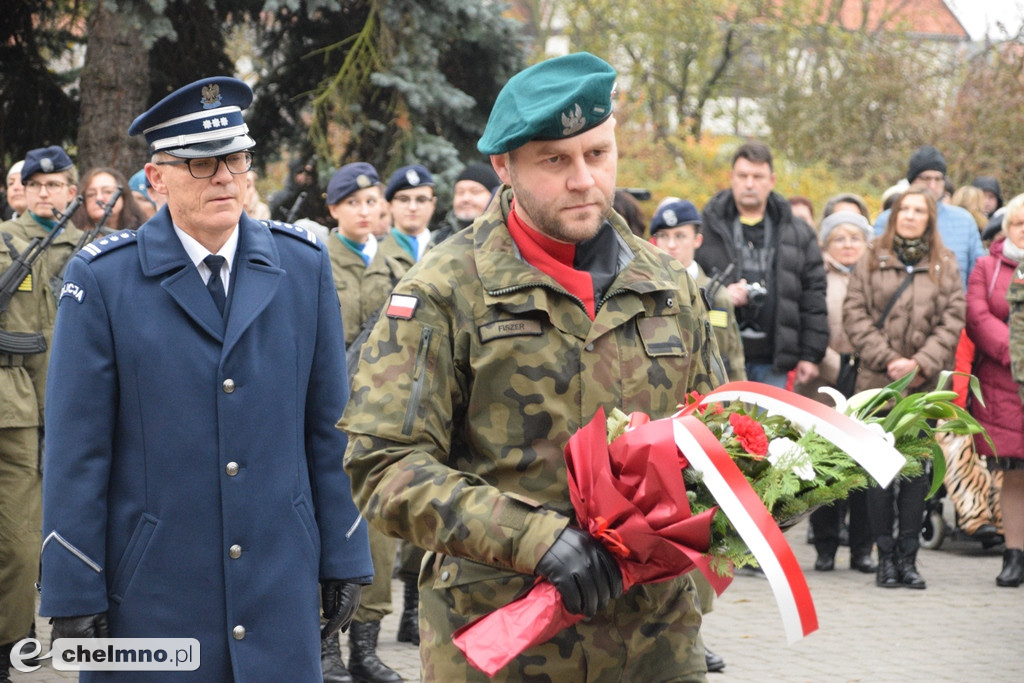 Uroczyste obchody Święta Niepodległości w Chełmnie