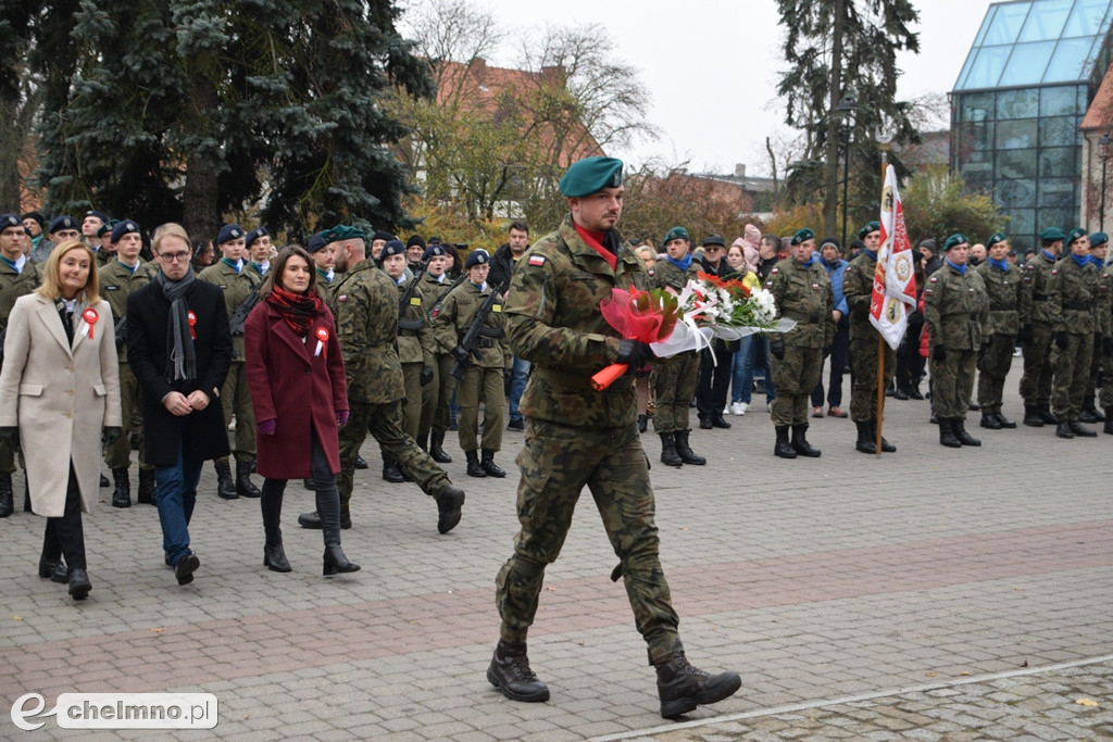 Uroczyste obchody Święta Niepodległości w Chełmnie