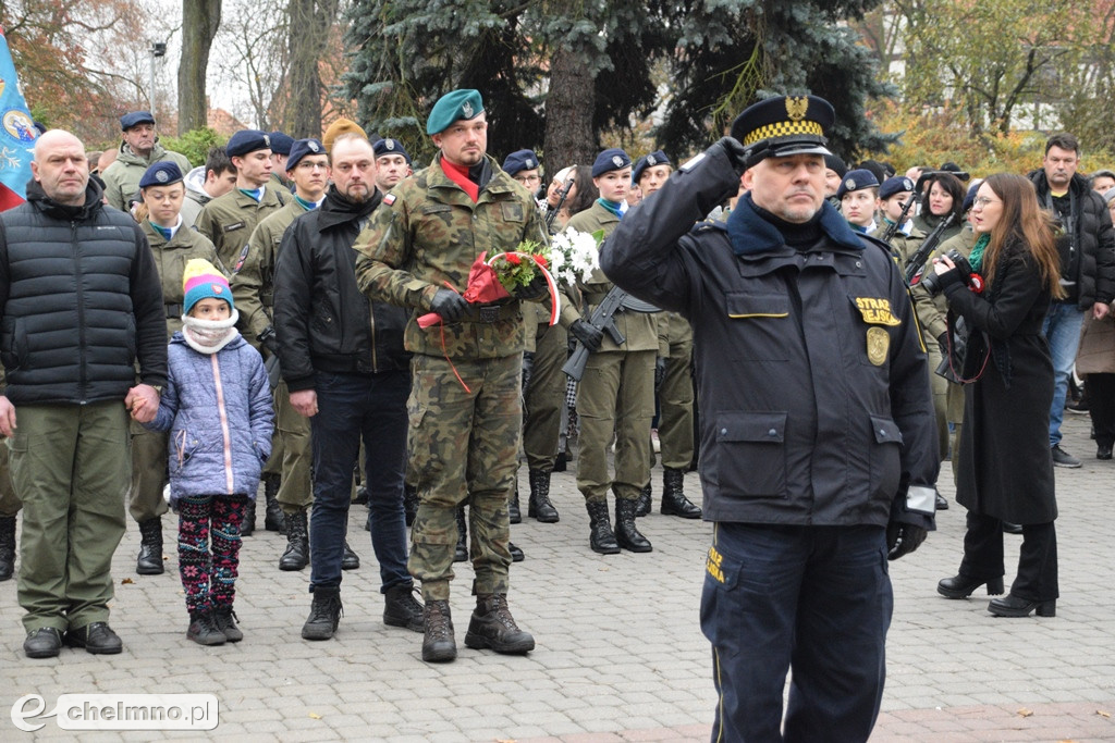 Uroczyste obchody Święta Niepodległości w Chełmnie