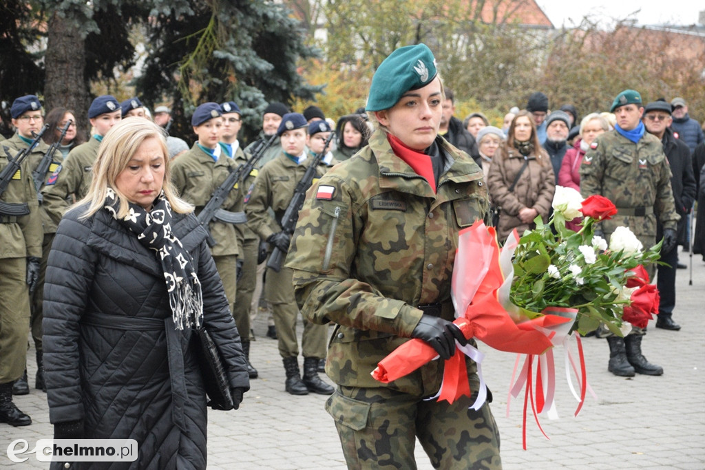 Uroczyste obchody Święta Niepodległości w Chełmnie