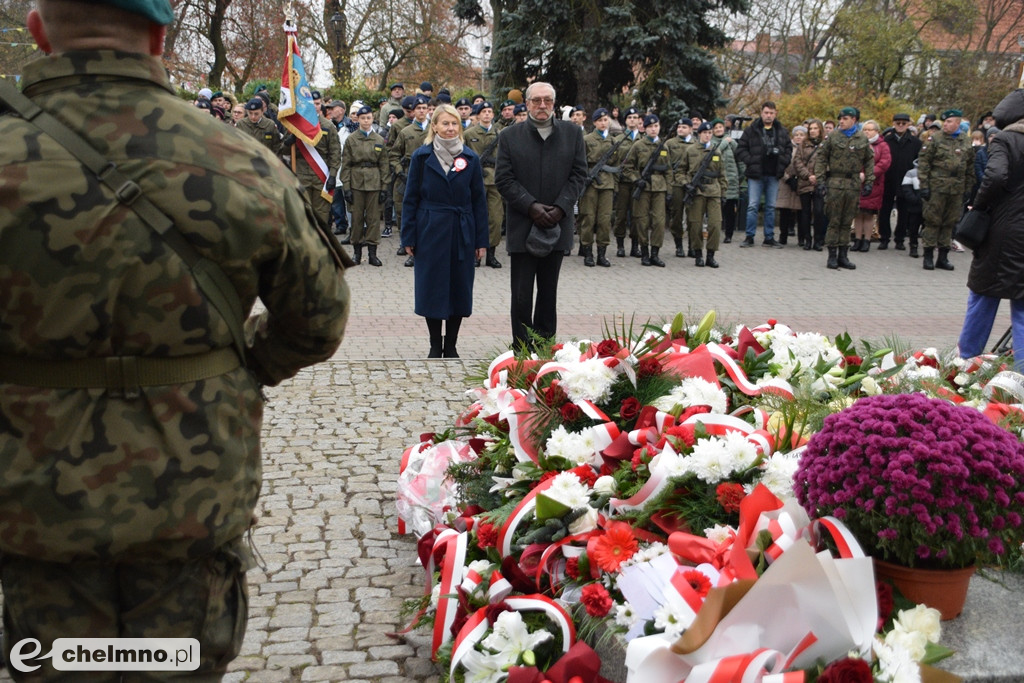 Uroczyste obchody Święta Niepodległości w Chełmnie