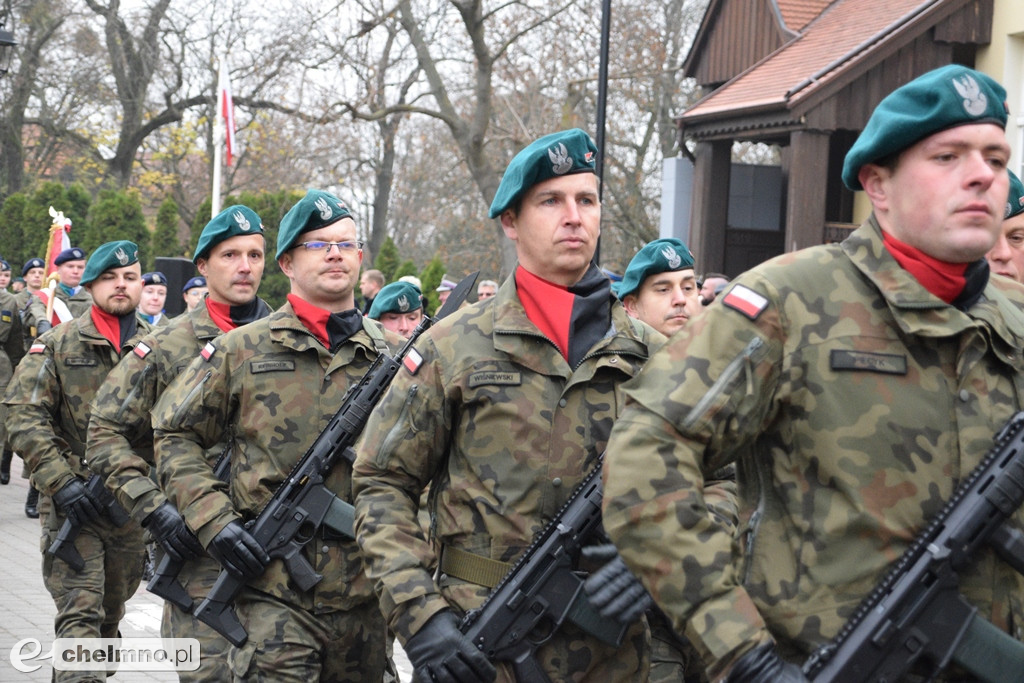 Uroczyste obchody Święta Niepodległości w Chełmnie