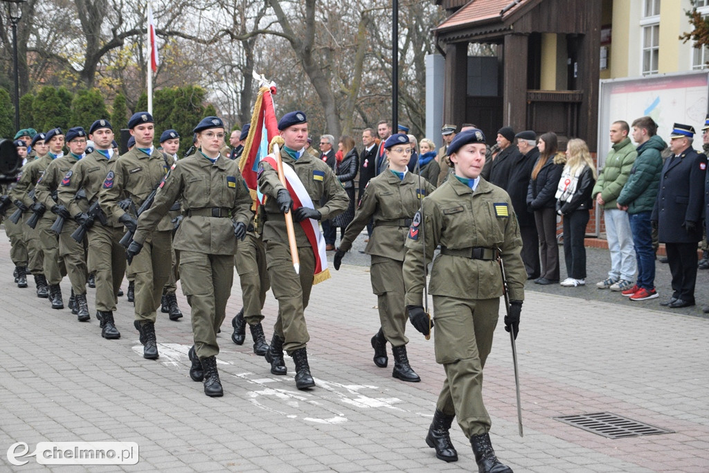 Uroczyste obchody Święta Niepodległości w Chełmnie