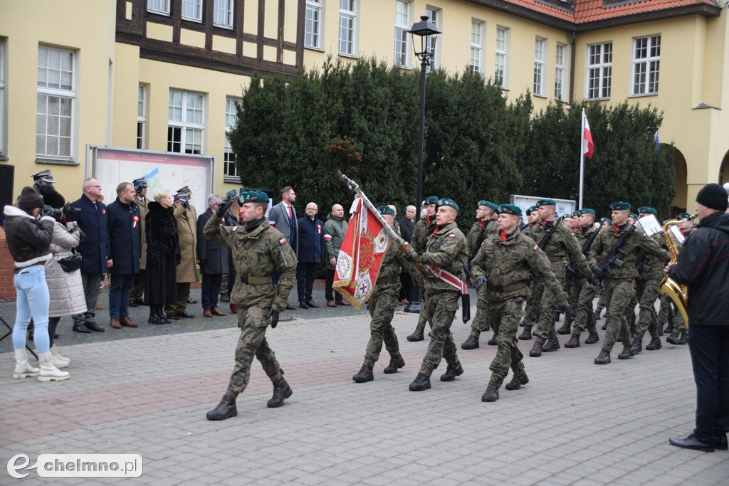 Uroczyste obchody Święta Niepodległości w Chełmnie