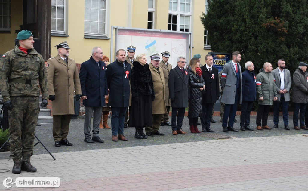 Uroczyste obchody Święta Niepodległości w Chełmnie