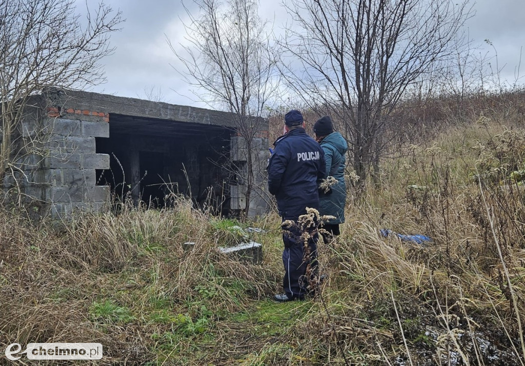 Policjanci sprawdzali miejsca przebywania bezdomnych