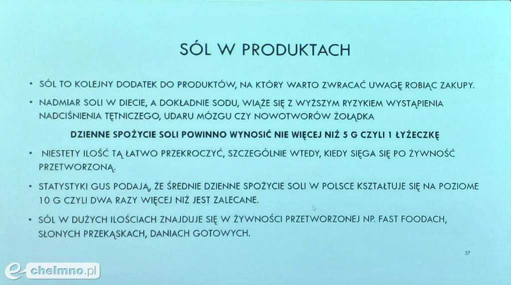 Gościliśmy dziś seniorów na wykładzie z profilaktyki zdrowia