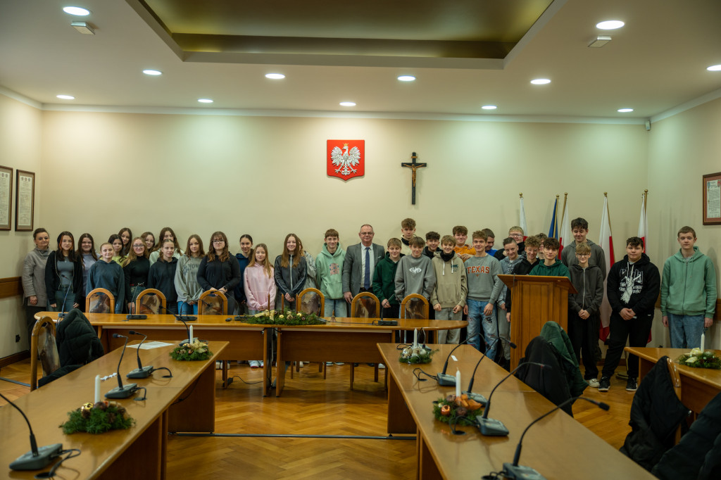 Ciekawa lekcja WOSu w Urzędzie Miasta Chełmna