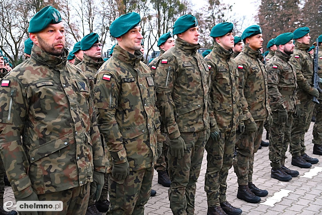 Przysięga wojskowa żołnierzy Dobrowolnej Zasadniczej Służby Wojskowej