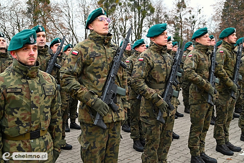 Przysięga wojskowa żołnierzy Dobrowolnej Zasadniczej Służby Wojskowej