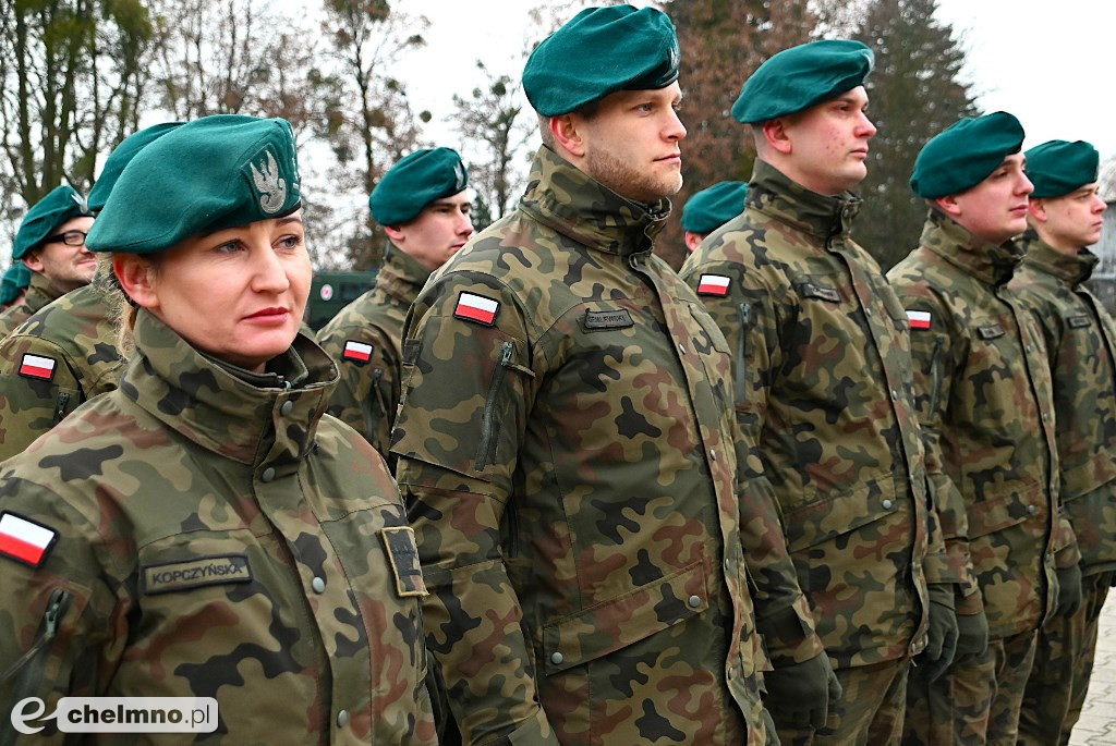 Przysięga wojskowa żołnierzy Dobrowolnej Zasadniczej Służby Wojskowej