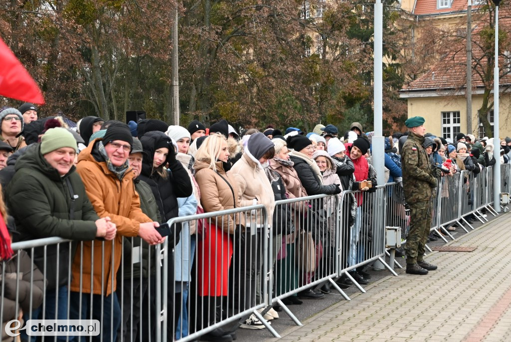 Przysięga wojskowa żołnierzy Dobrowolnej Zasadniczej Służby Wojskowej