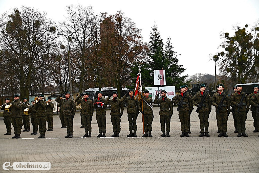 Przysięga wojskowa żołnierzy Dobrowolnej Zasadniczej Służby Wojskowej