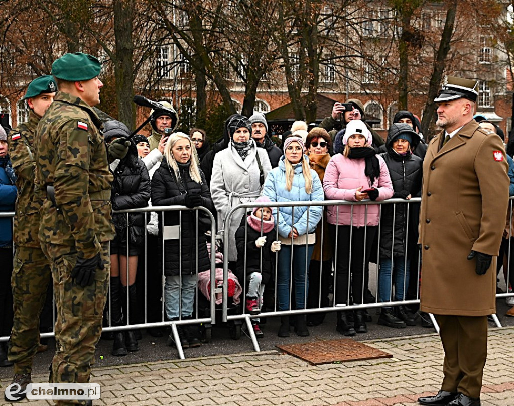 Przysięga wojskowa żołnierzy Dobrowolnej Zasadniczej Służby Wojskowej