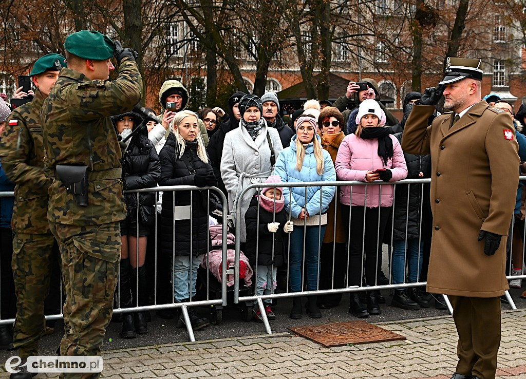 Przysięga wojskowa żołnierzy Dobrowolnej Zasadniczej Służby Wojskowej