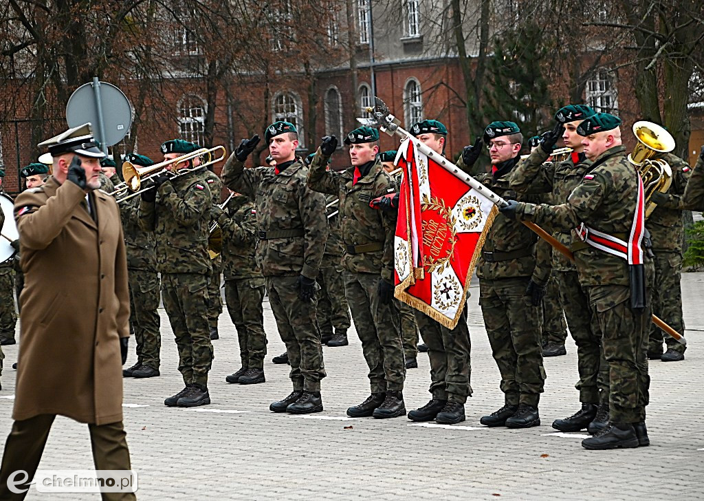 Przysięga wojskowa żołnierzy Dobrowolnej Zasadniczej Służby Wojskowej