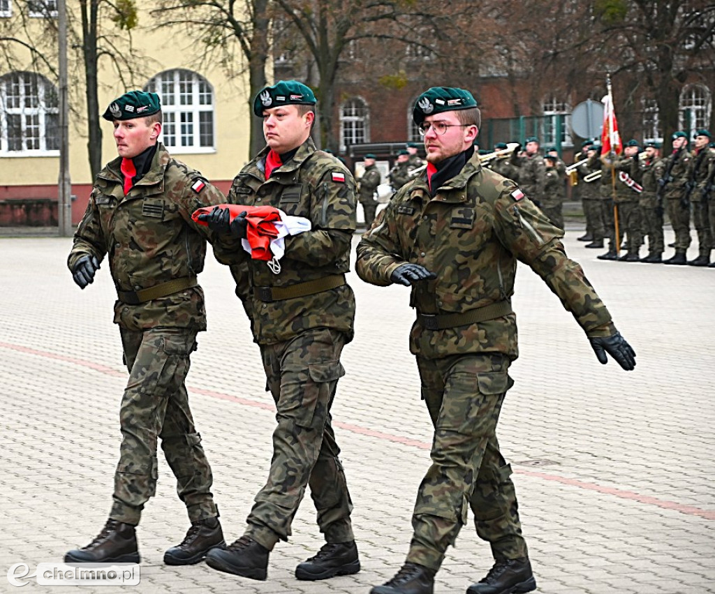 Przysięga wojskowa żołnierzy Dobrowolnej Zasadniczej Służby Wojskowej